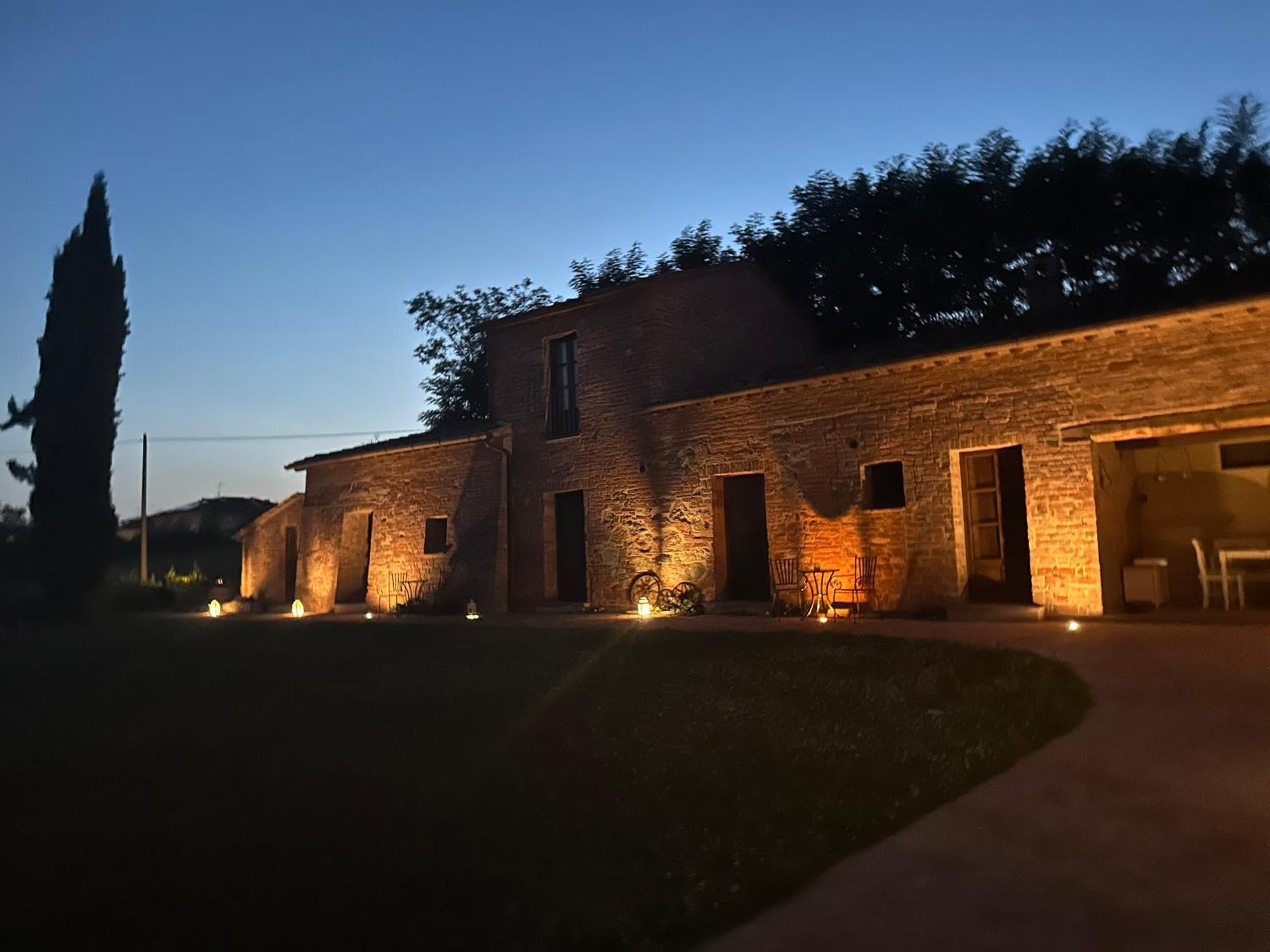 Ferienwohnung Fornace Del Conte Abbadia di Montepulciano Exterior foto