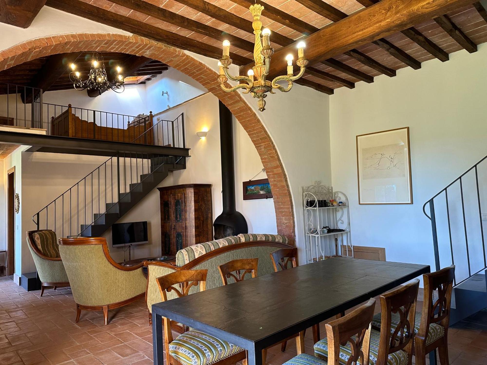 Ferienwohnung Fornace Del Conte Abbadia di Montepulciano Exterior foto