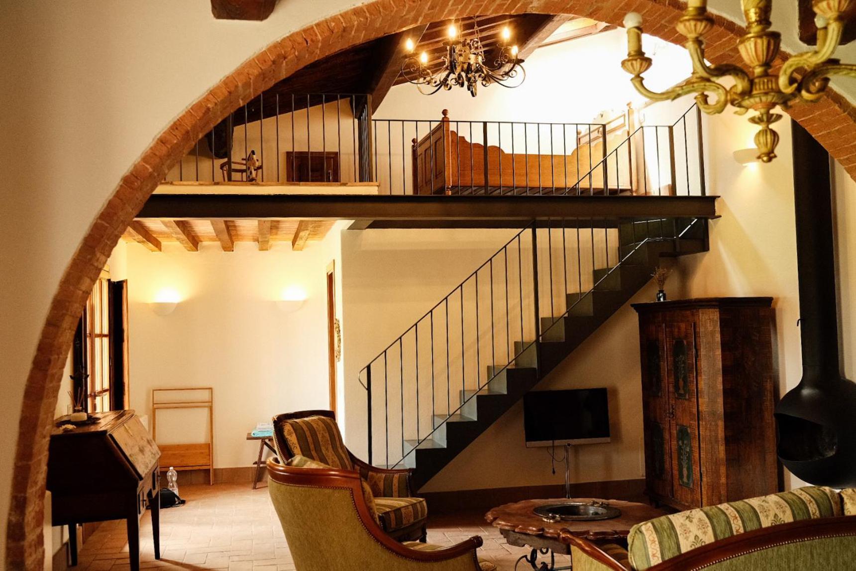 Ferienwohnung Fornace Del Conte Abbadia di Montepulciano Zimmer foto