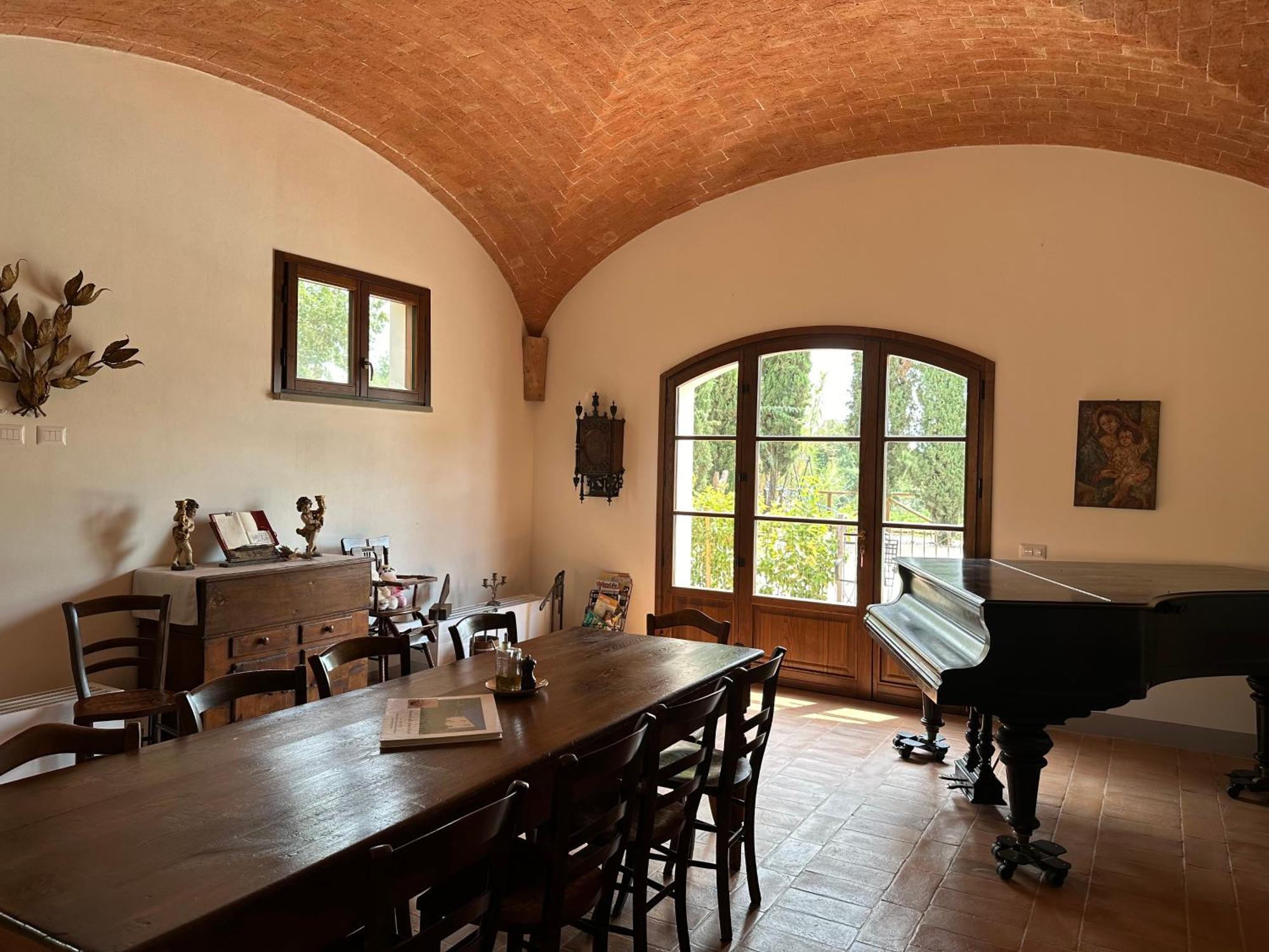 Ferienwohnung Fornace Del Conte Abbadia di Montepulciano Exterior foto