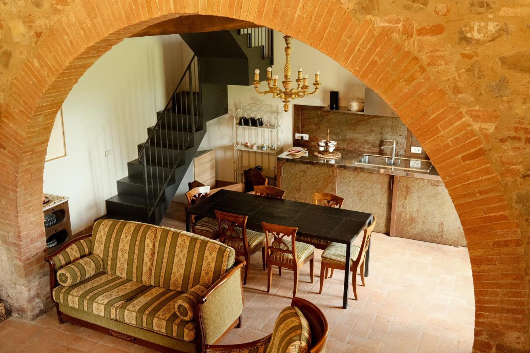Ferienwohnung Fornace Del Conte Abbadia di Montepulciano Zimmer foto